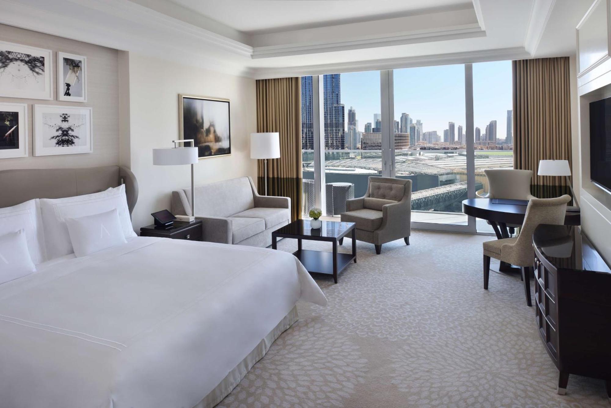 Kempinski The Boulevard Дубай Екстериор снимка A room at the Jumeirah Emirates Towers Hotel